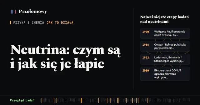 Neutrina: czym są, ile ważą i jak IceCube łapie je w lodzie Antarktydy